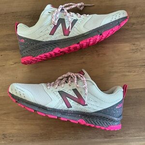 New Balance FuelCore Nitrel Running Shoes, New w/box, W’s Sz 9, Lite Grey & Pink